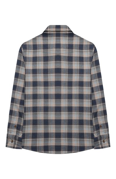 Хлопковая рубашка BRUNELLO CUCINELLI, арт. BB652C360B, фото 2