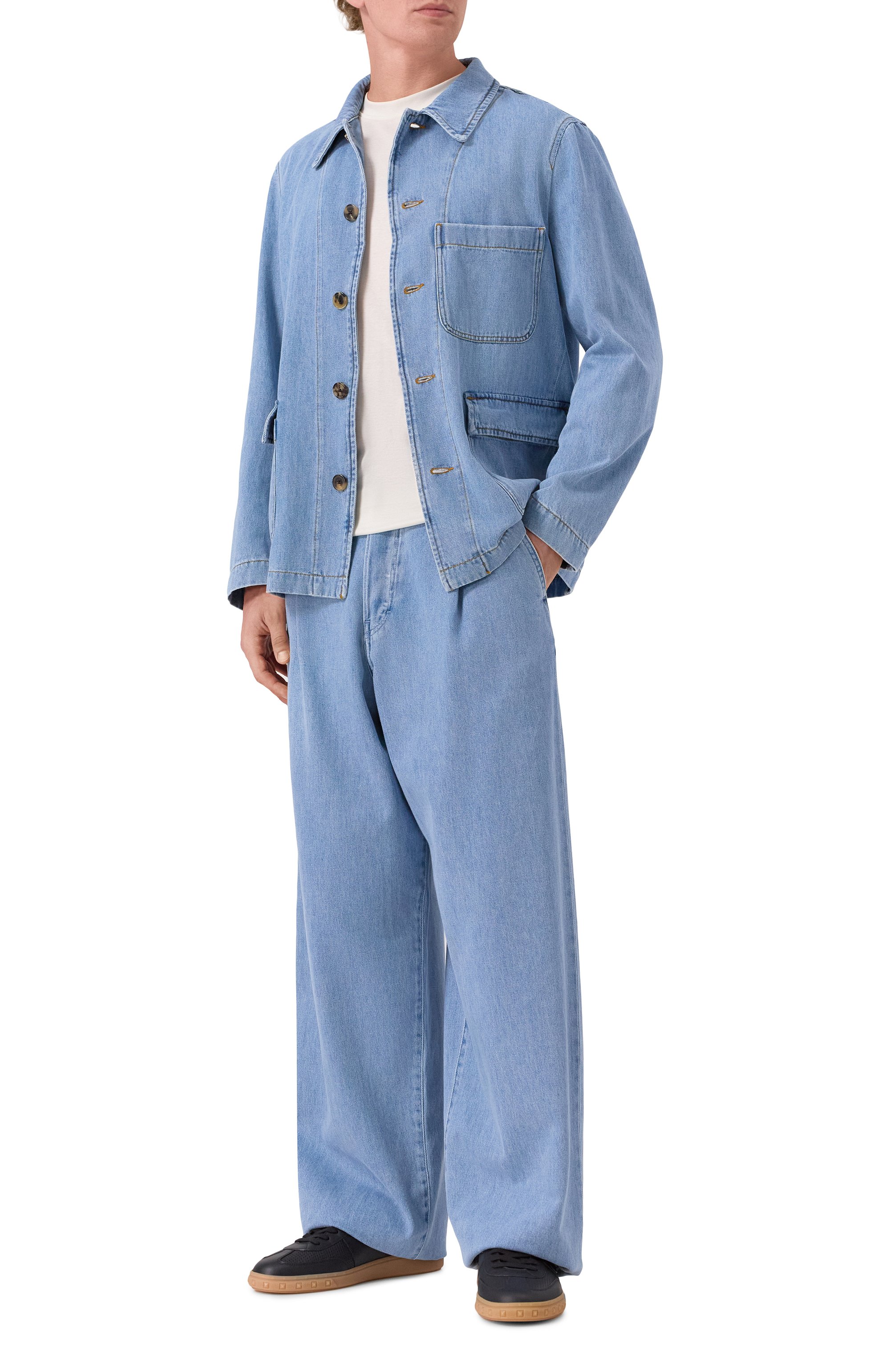 Кожаные кеды upvillage VALENTINO, арт. 7Y2S0H77/TFT, фото 2