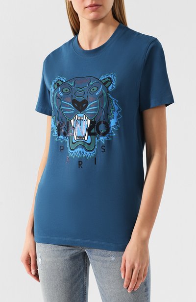 Хлопковая футболка KENZO, арт. 5TS0504YV, фото 3