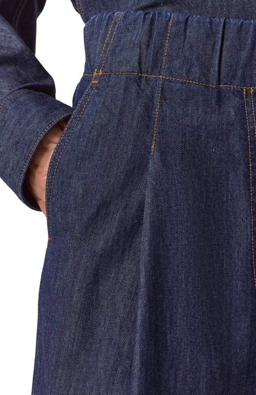 Джинсы Dries Van Noten 130936/3386 Синий  130936/3386 Фото 5