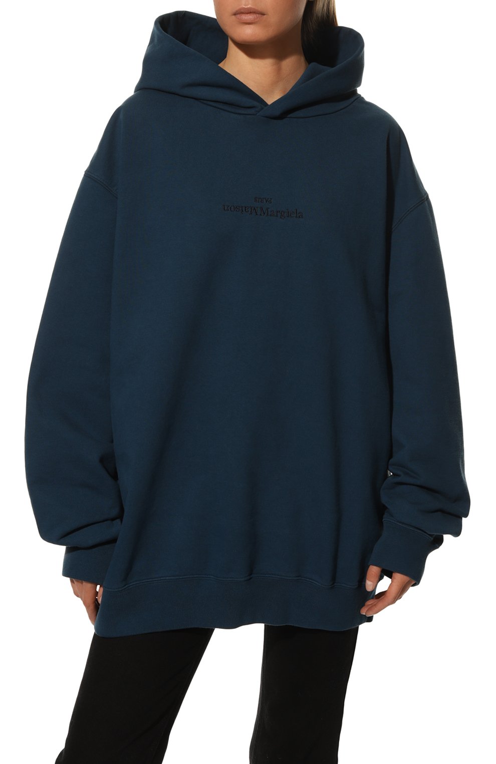 Хлопковое худи MAISON MARGIELA, арт. S50GU0197/S25520, фото 3