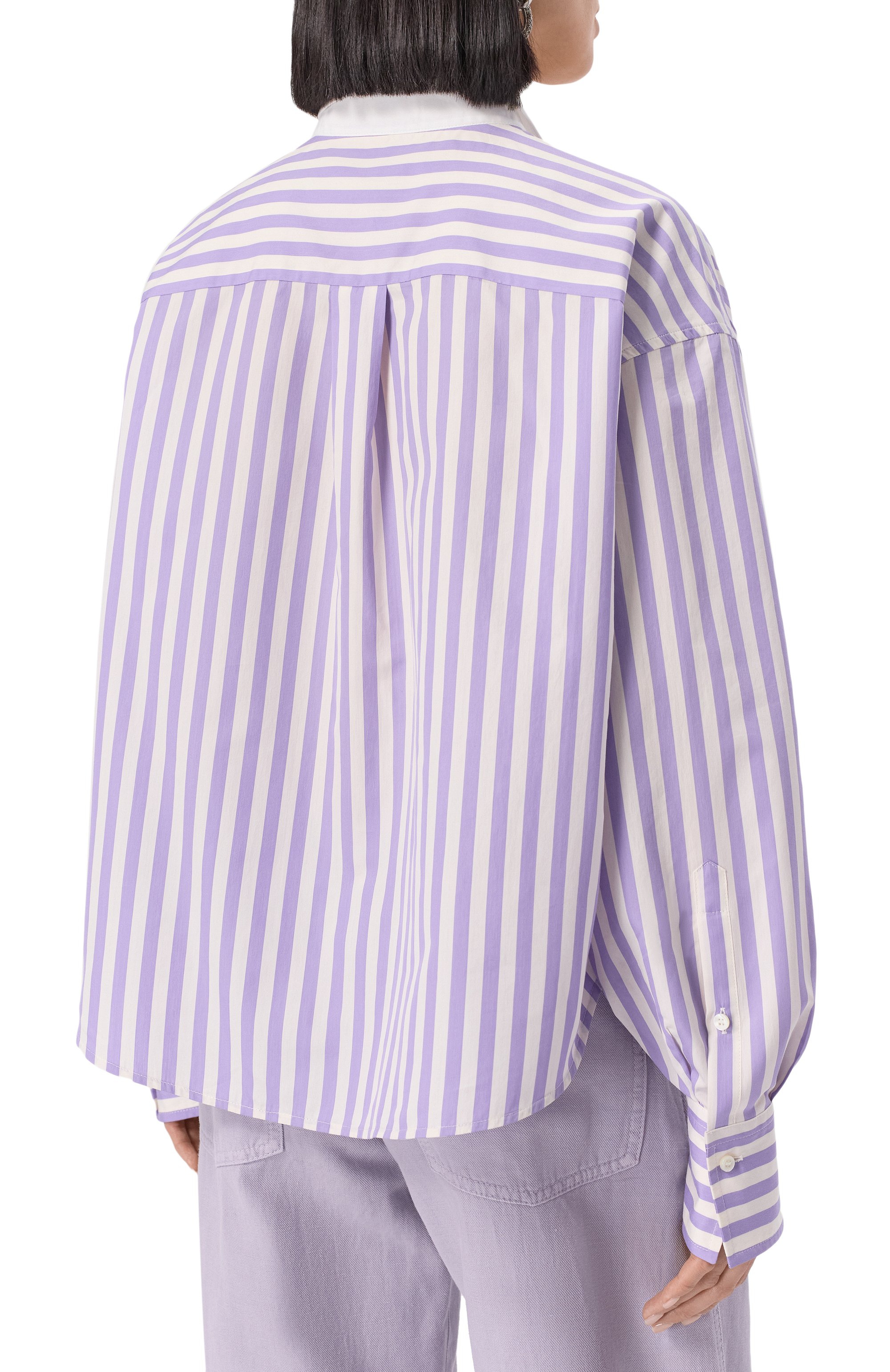 Рубашка из хлопка и шелка BRUNELLO CUCINELLI, арт. MH757RF216, фото 4