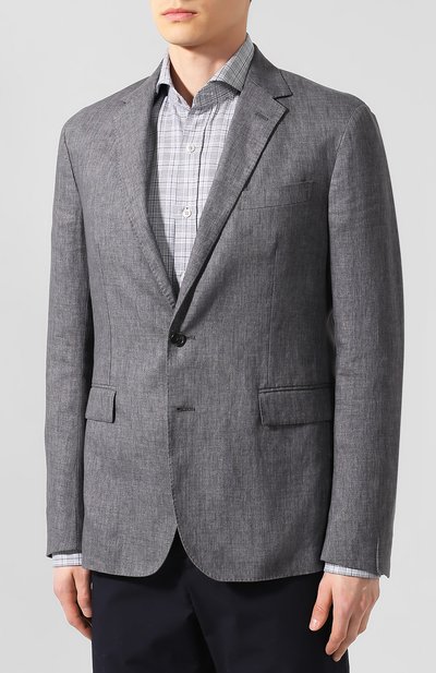 Льняной пиджак RALPH LAUREN, арт. 798748638, фото 3