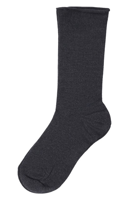 Носки из кашемира и шелка Brunello Cucinelli M41945019P Синий M41945019P