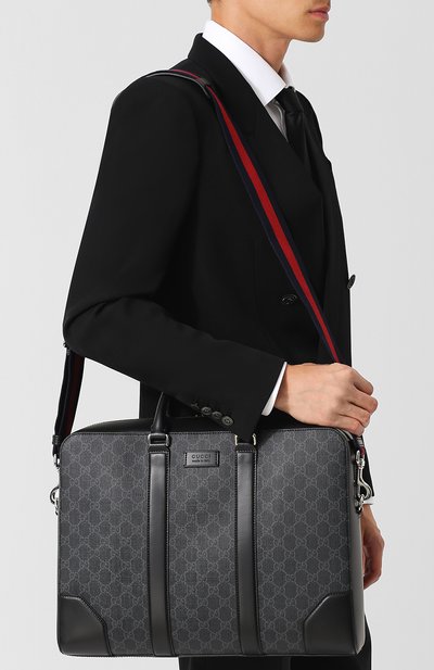 Сумка gg supreme для ноутбука с плечевым ремнем GUCCI, арт. 474134/K5RLN, фото 5