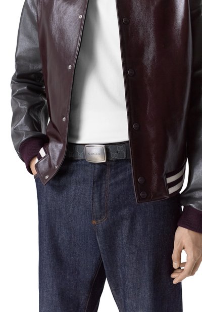 Комбинированный ремень GUCCI, арт. 854832/FAFGM, фото 2