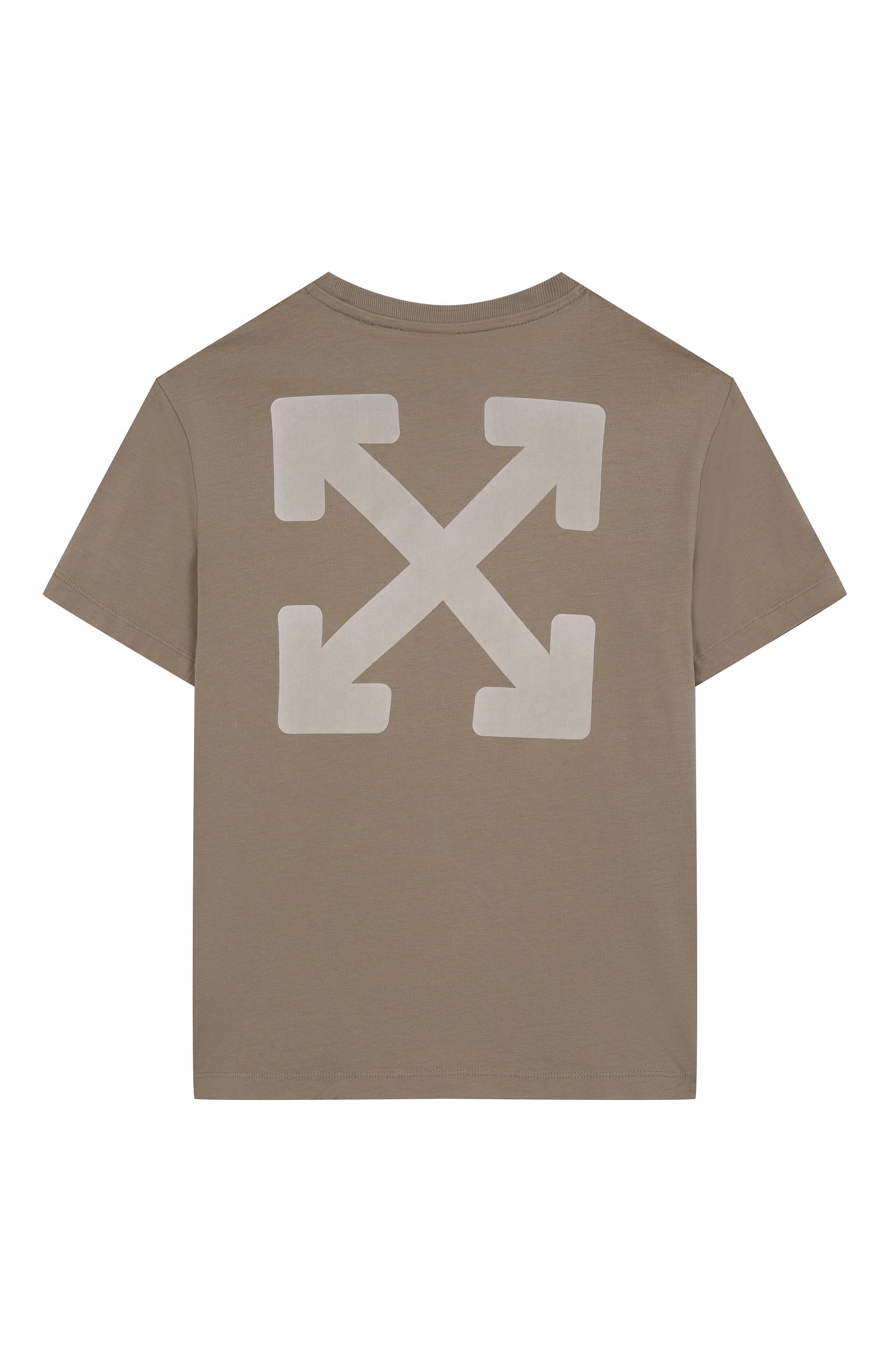 Хлопковая футболка OFF-WHITE, арт. 0BAA002S25JER003/4-12, фото 2