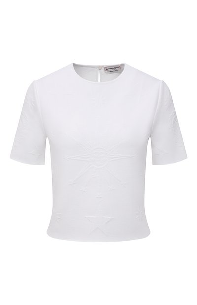 Женский топ из вискозы ALEXANDER MCQUEEN, арт. 667770/Q1AU9