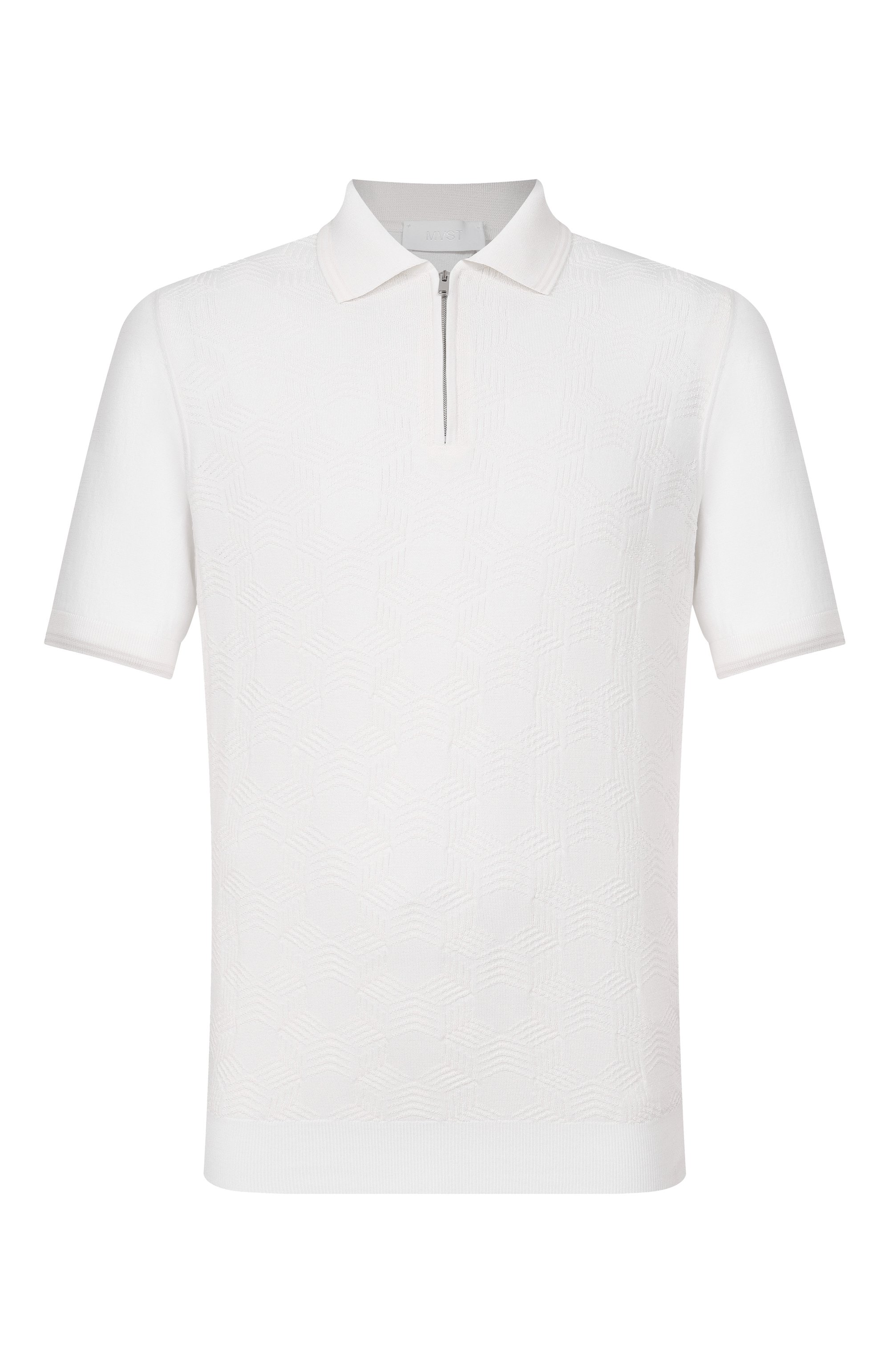 Поло из шелка и хлопка MVST, арт. M26.CSM.K426, фото 1