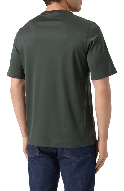 Хлопковая футболка ZILLI, арт. TSR02AM0100VNI000, фото 4