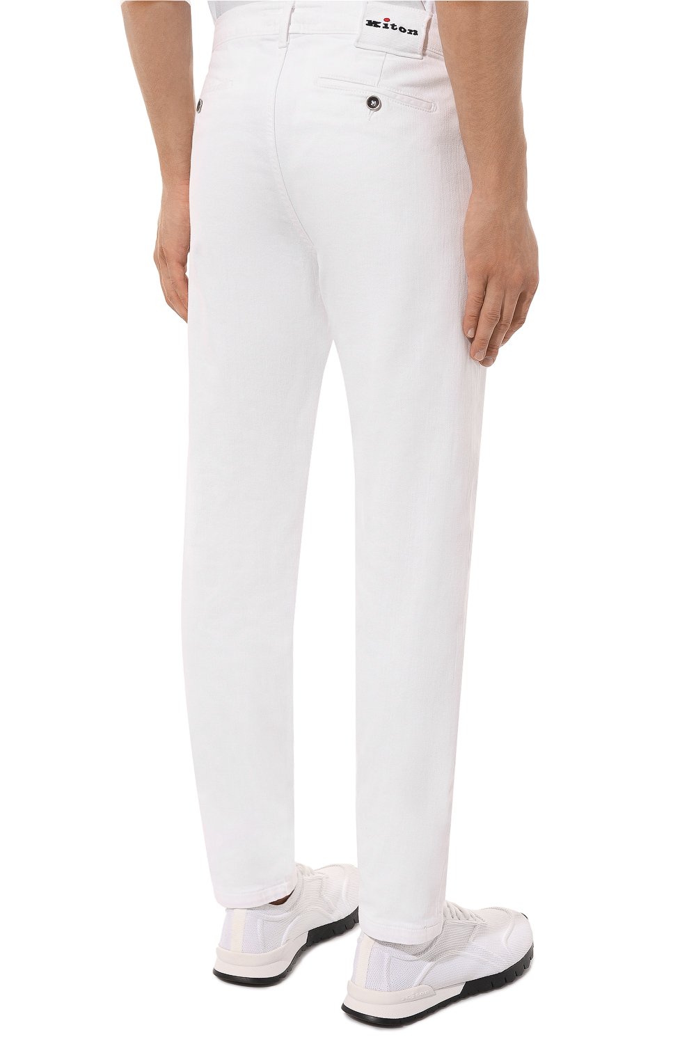 Хлопковые брюки KITON, арт. UFPCARK0602D, фото 4