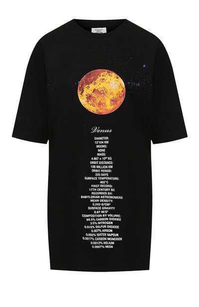 Женская хлопковая футболка VETEMENTS, арт. UAH20TR901/W