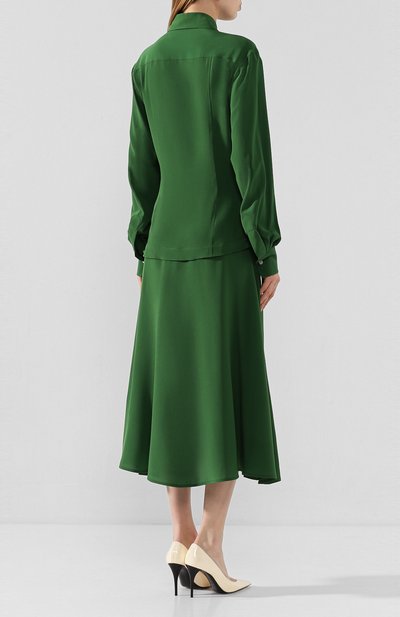 Шелковое платье VICTORIA BECKHAM, арт. 1120WDR000582A, фото 4