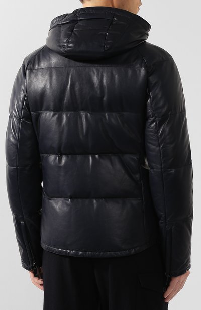 Кожаный пуховик GIORGIO ARMANI, арт. 5SR50P/5SP50, фото 4