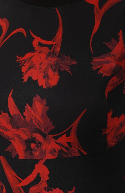 Платье с принтом ROBERTO CAVALLI, арт. IQT133/0RP67, фото 5