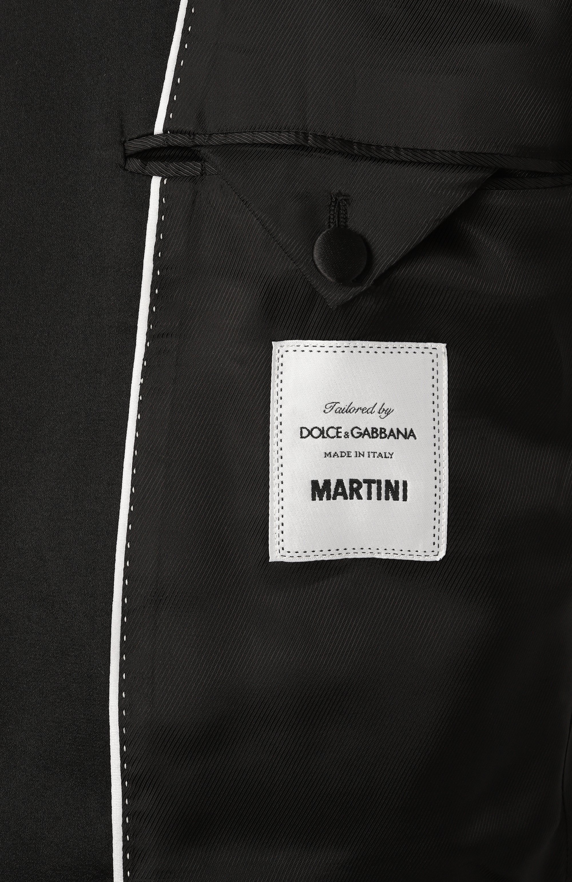 Смокинг-тройка из шерсти и шелка DOLCE & GABBANA, арт. GK2WMT/GG829, фото 9