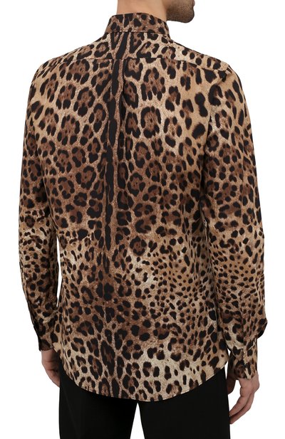 Хлопковая рубашка DOLCE & GABBANA, арт. G5IY0T/HS5E3, фото 4