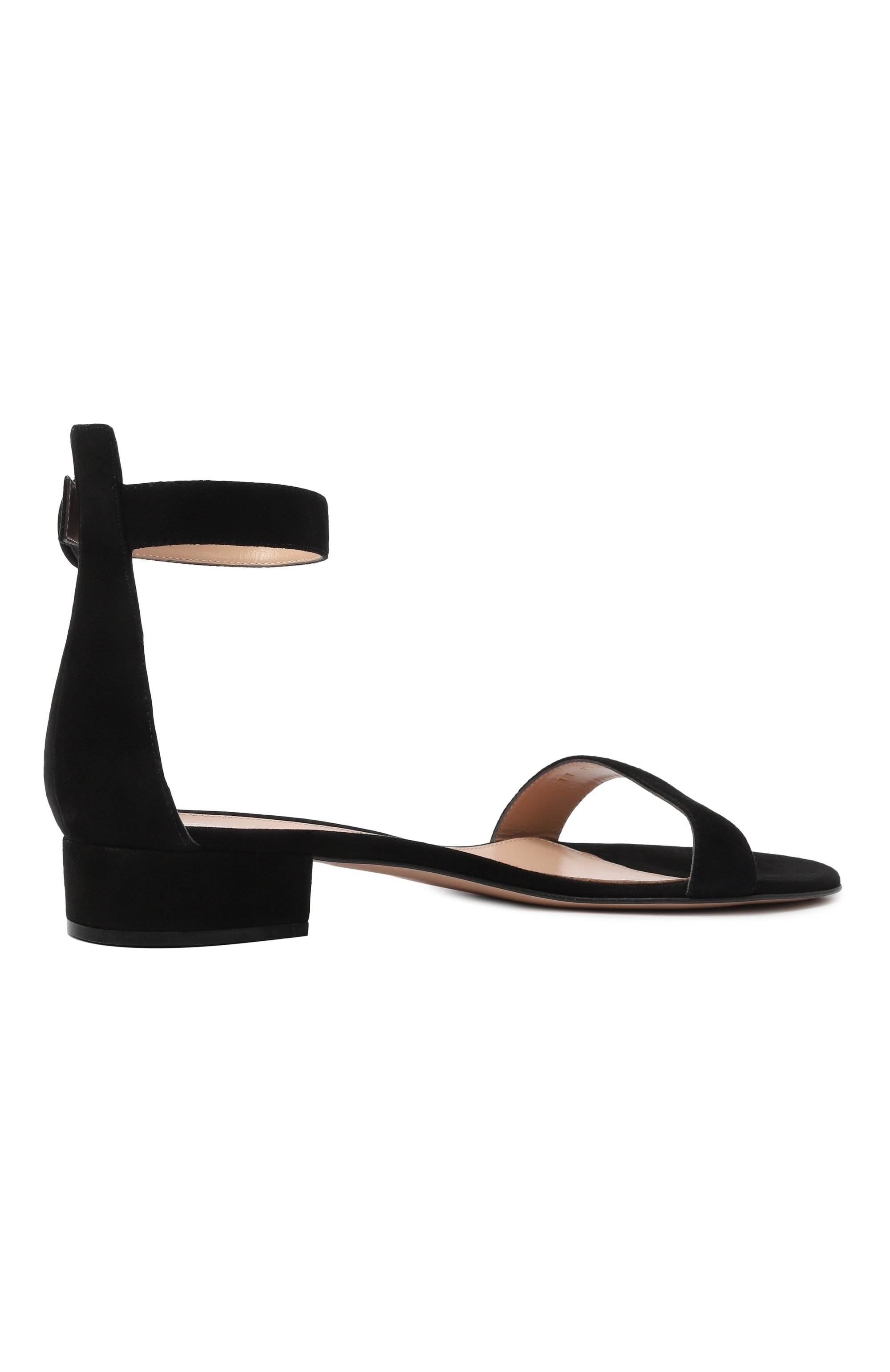 Замшевые сандалии portofino GIANVITO ROSSI, арт. G60354.20RIC.CAMNER0, фото 5