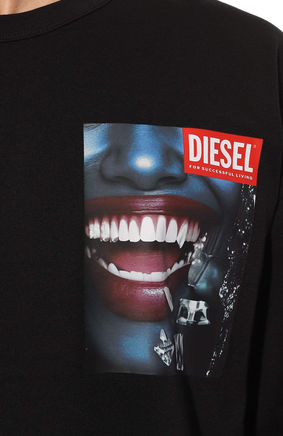 Хлопковая футболка DIESEL, арт. A12480/0PATI, фото 5