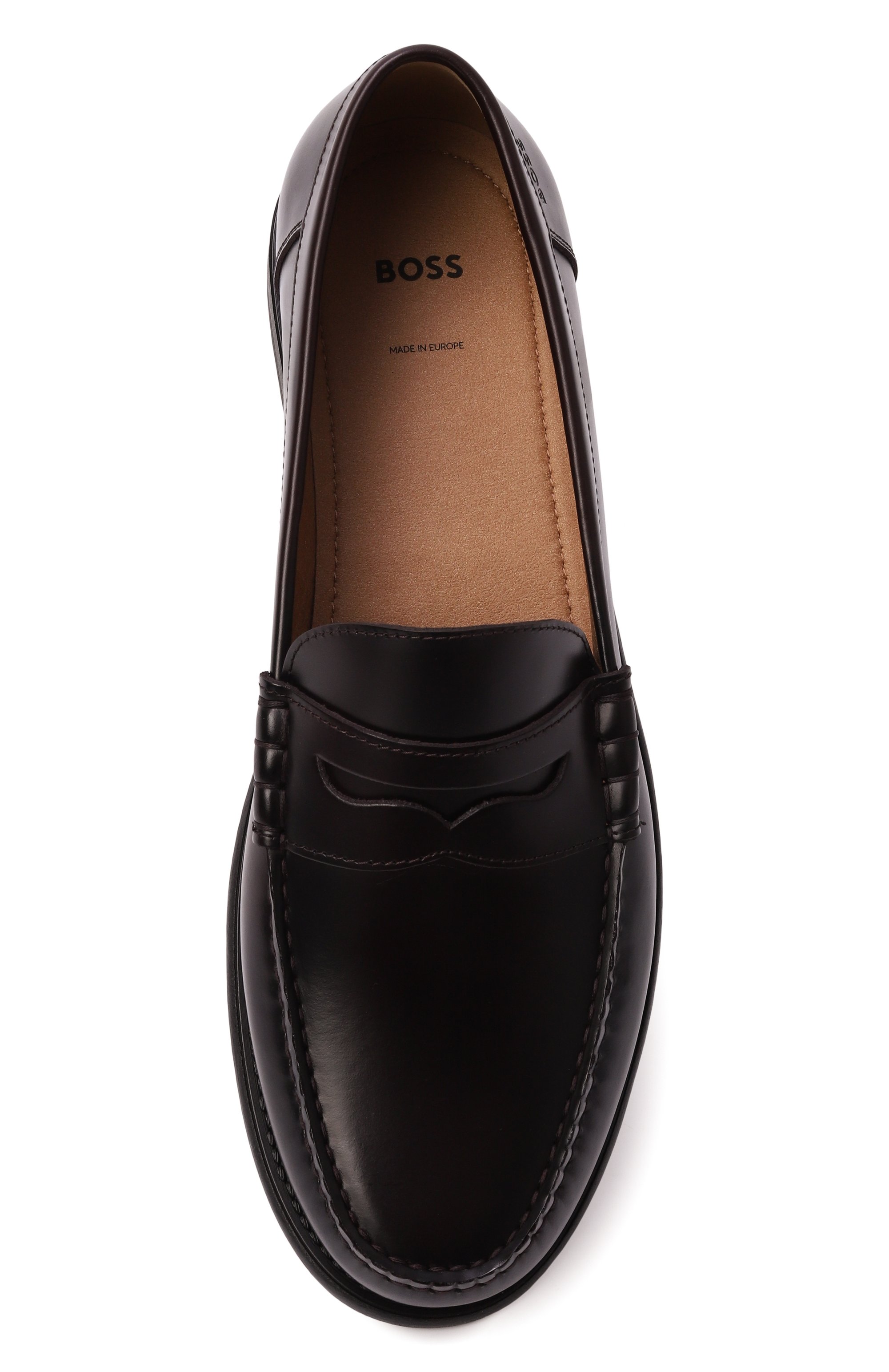 Кожаные пенни-лоферы tevan BOSS, арт. 50557750, фото 6