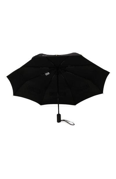 Складной зонт MOSCHINO черного цвета по цене 7810 руб., арт. 8870-0PENCL0SEA, фото 3 Складной зонт MOSCHINO, арт. 8870-0PENCL0SEA, фото 3