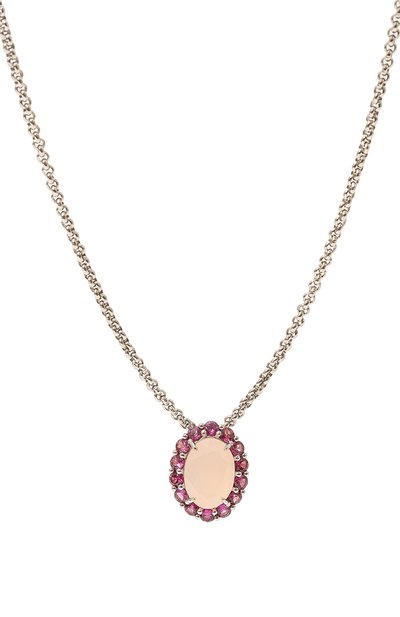 Кулон на цепочке с розовым кварцем SECRETS JEWELRY, арт. ЦРКОС00718, фото 3