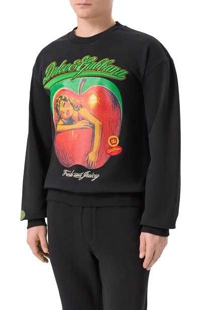 Хлопковый свитшот DOLCE & GABBANA, арт. G9AHSZ/G7PHG, фото 3