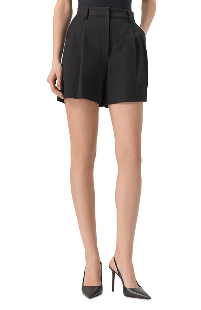 Шорты из хлопка и льна BRUNELLO CUCINELLI, арт. MH544P8847, фото 3