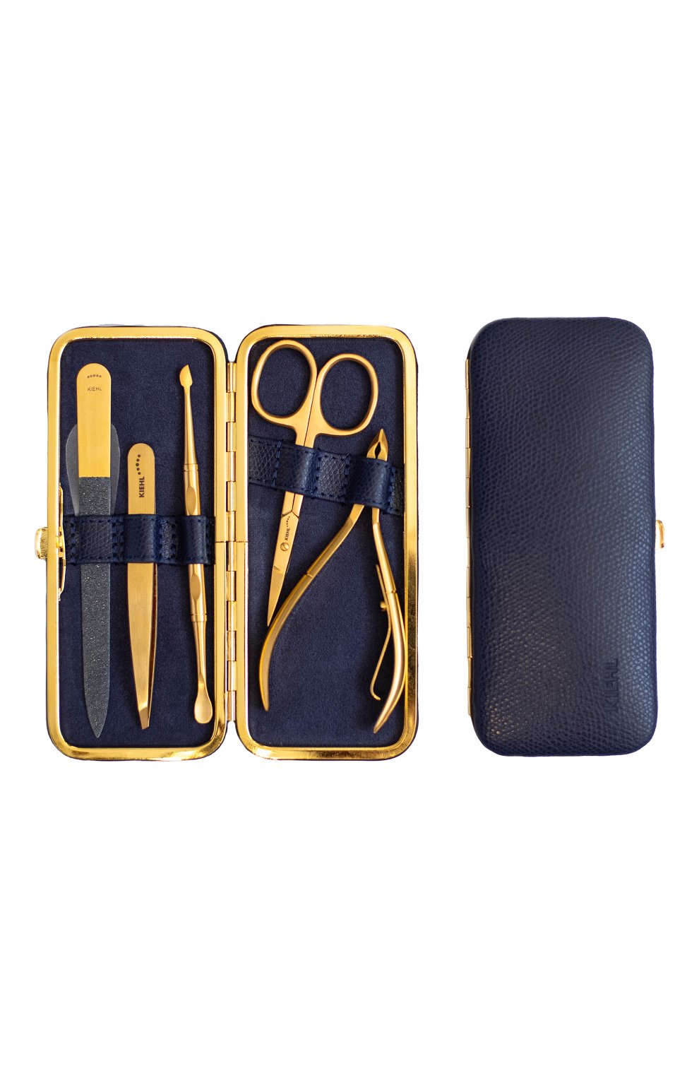 Маникюрный набор KIEHL SOLINGEN бесцветного цвета по цене 57750 руб., арт. 9526G Special Gold Calypso blue, фото 1 Маникюрный набор KIEHL SOLINGEN, арт. 9526G Special Gold Calypso blue, фото 1