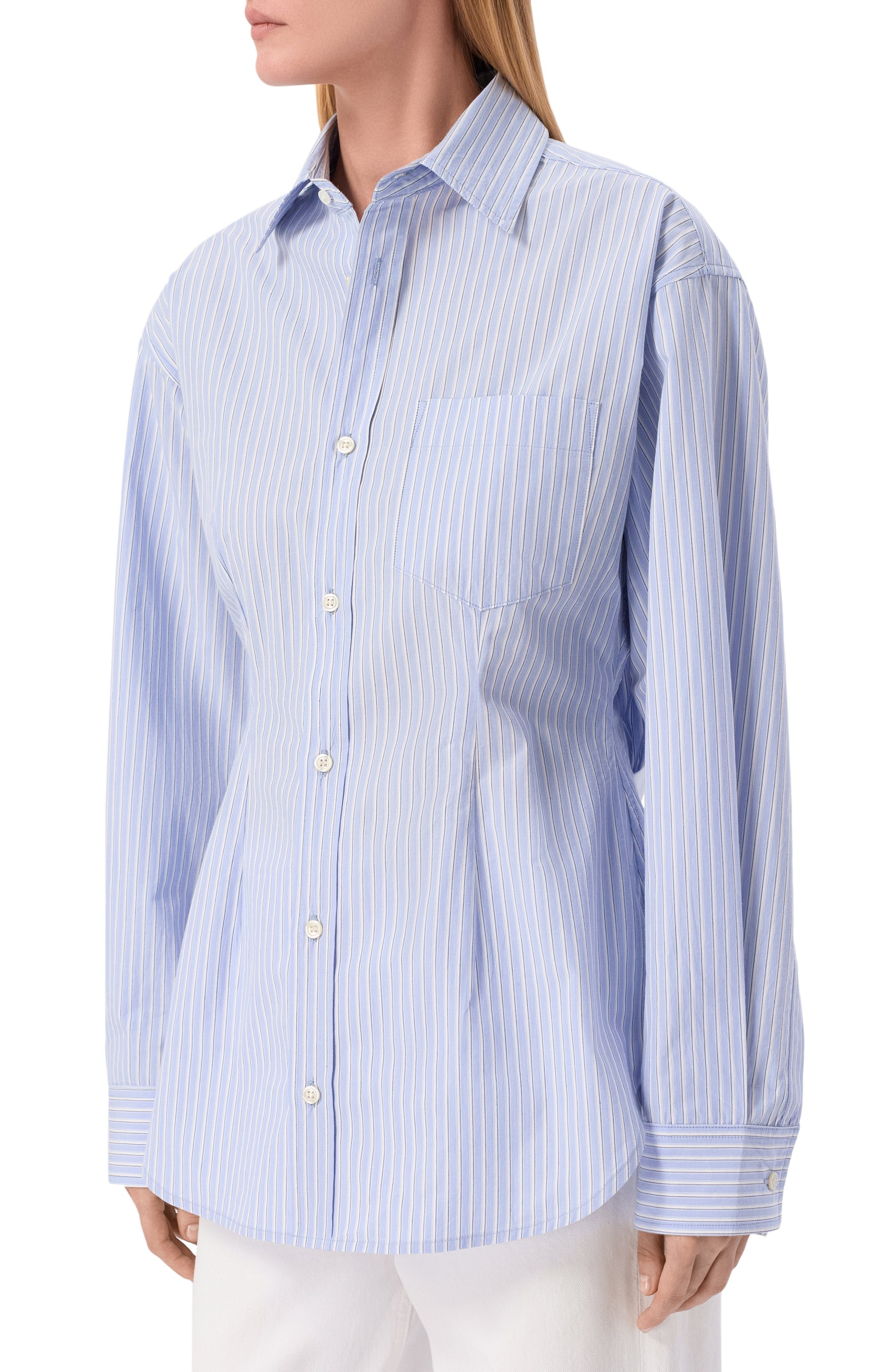 Хлопковая рубашка AGOLDE, арт. A74491939, фото 3