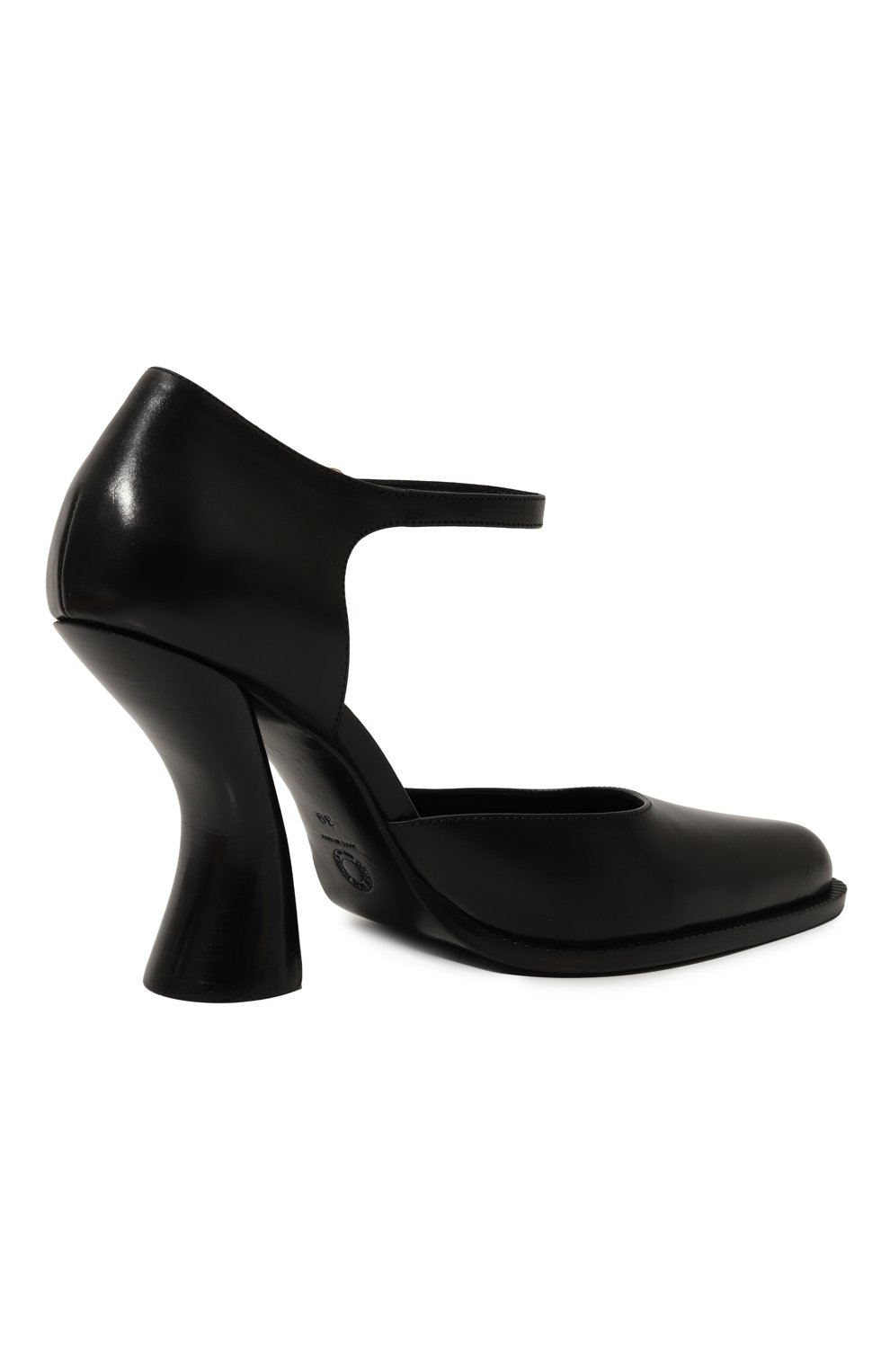 Кожаные туфли DRIES VAN NOTEN, арт. WS242-1310-H95/109, фото 5