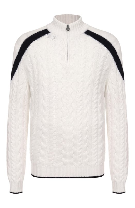 Кашемировый свитер Stefano Ricci K404005L01/F25465/60 Белый K404005L01/F25465/60