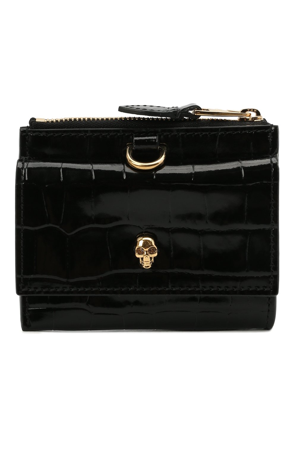 Кожаный футляр для кредитных карт ALEXANDER MCQUEEN, арт. 648023/1JMFG, фото 1