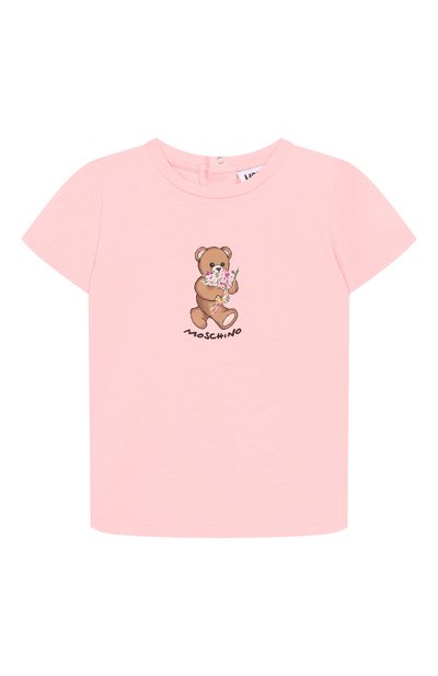 Хлопковая футболка MOSCHINO, арт. MDM03N/LAA02
