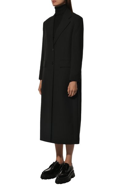 Шерстяное пальто PRADA, арт. P614PY-10V2-F0002-221, фото 3
