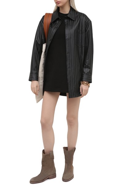 Замшевые сапоги GOLDEN GOOSE DELUXE BRAND, арт. GWF00153.F000677, фото 2