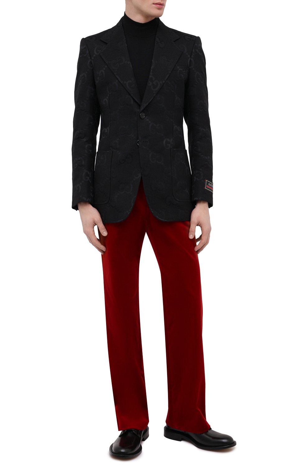 Хлопковый пиджак GUCCI, арт. 680759/ZAHT6, фото 2