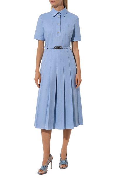 Хлопковое платье GUCCI, арт. 776471/Z8BQD, фото 3