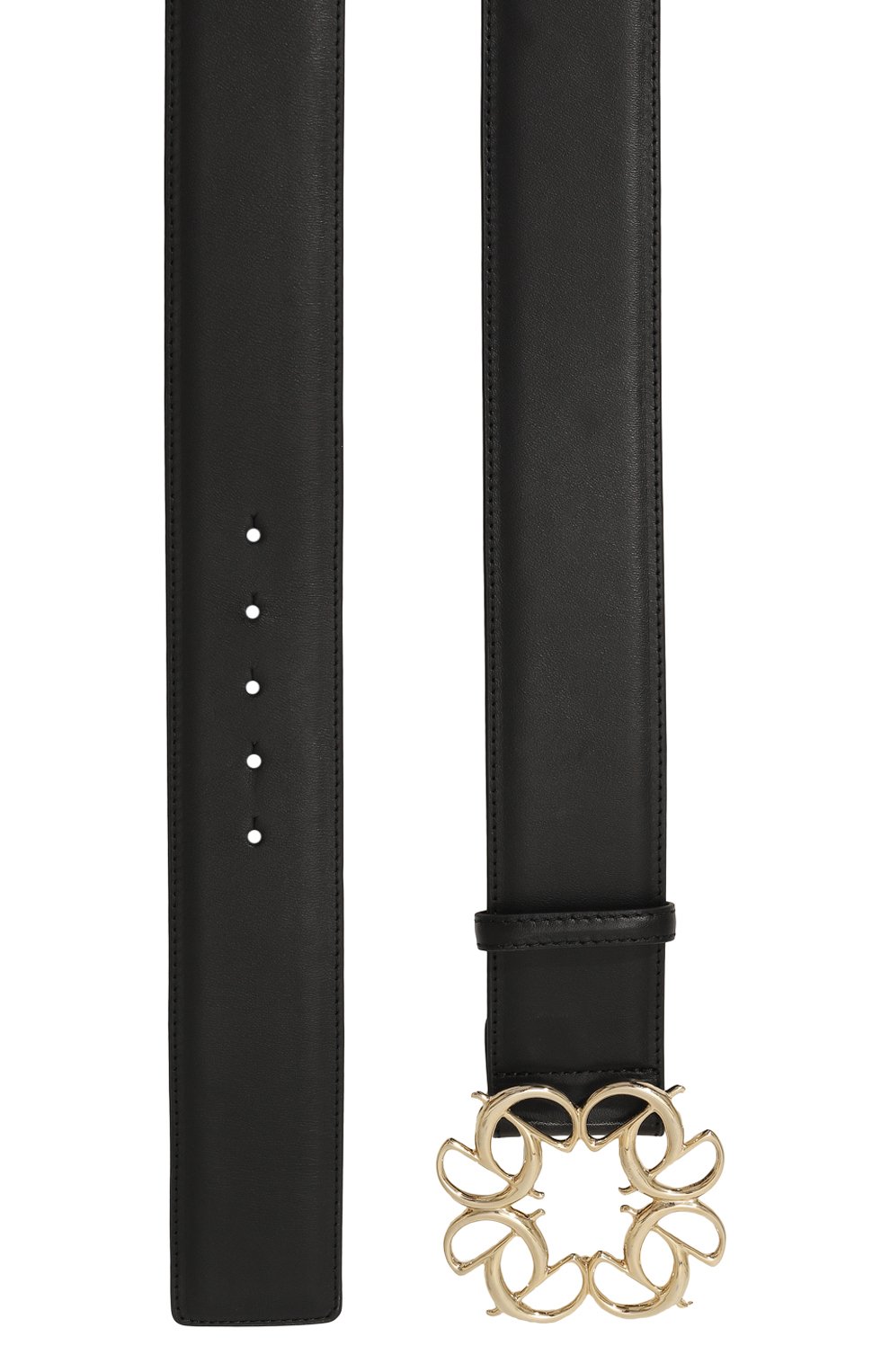 Кожаный ремень ELIE SAAB черного цвета по цене 45300 руб., арт. BE001N, фото 3 Кожаный ремень ELIE SAAB, арт. BE001N, фото 3