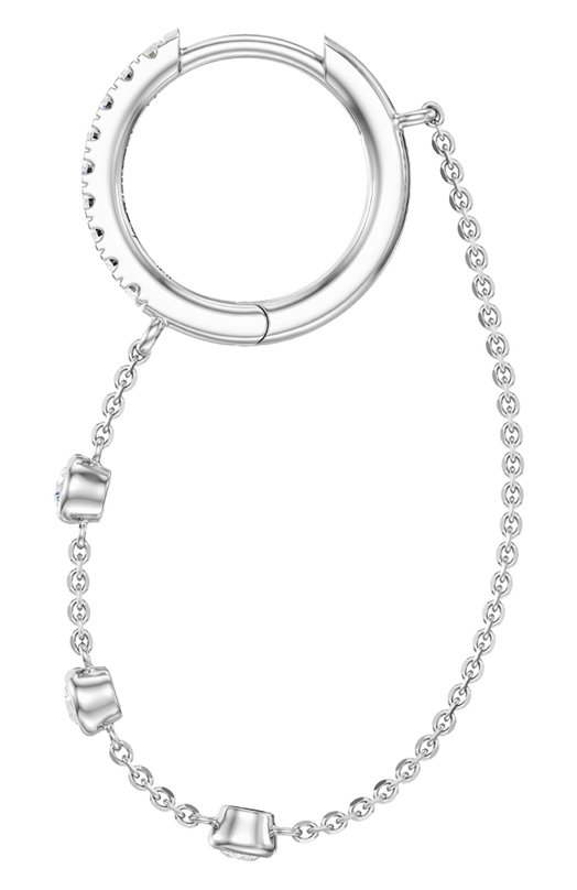 Серьга Serendipity EJE0065W Бесцветный  EJE0065W Фото 3