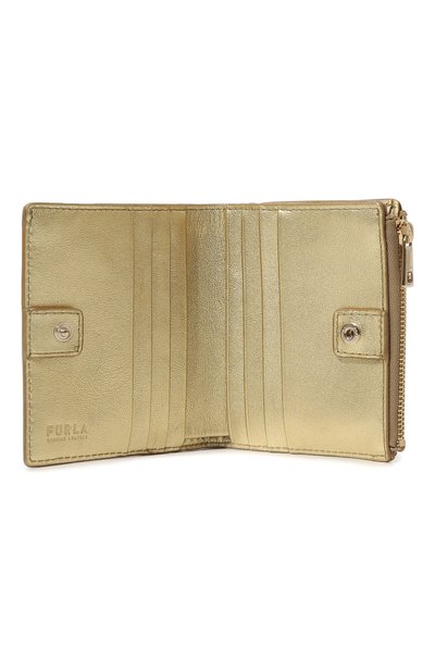Кожаное портмоне FURLA золотого цвета по цене 16000 руб., арт. WP00389/BX2658, фото 3 Кожаное портмоне FURLA, арт. WP00389/BX2658, фото 3