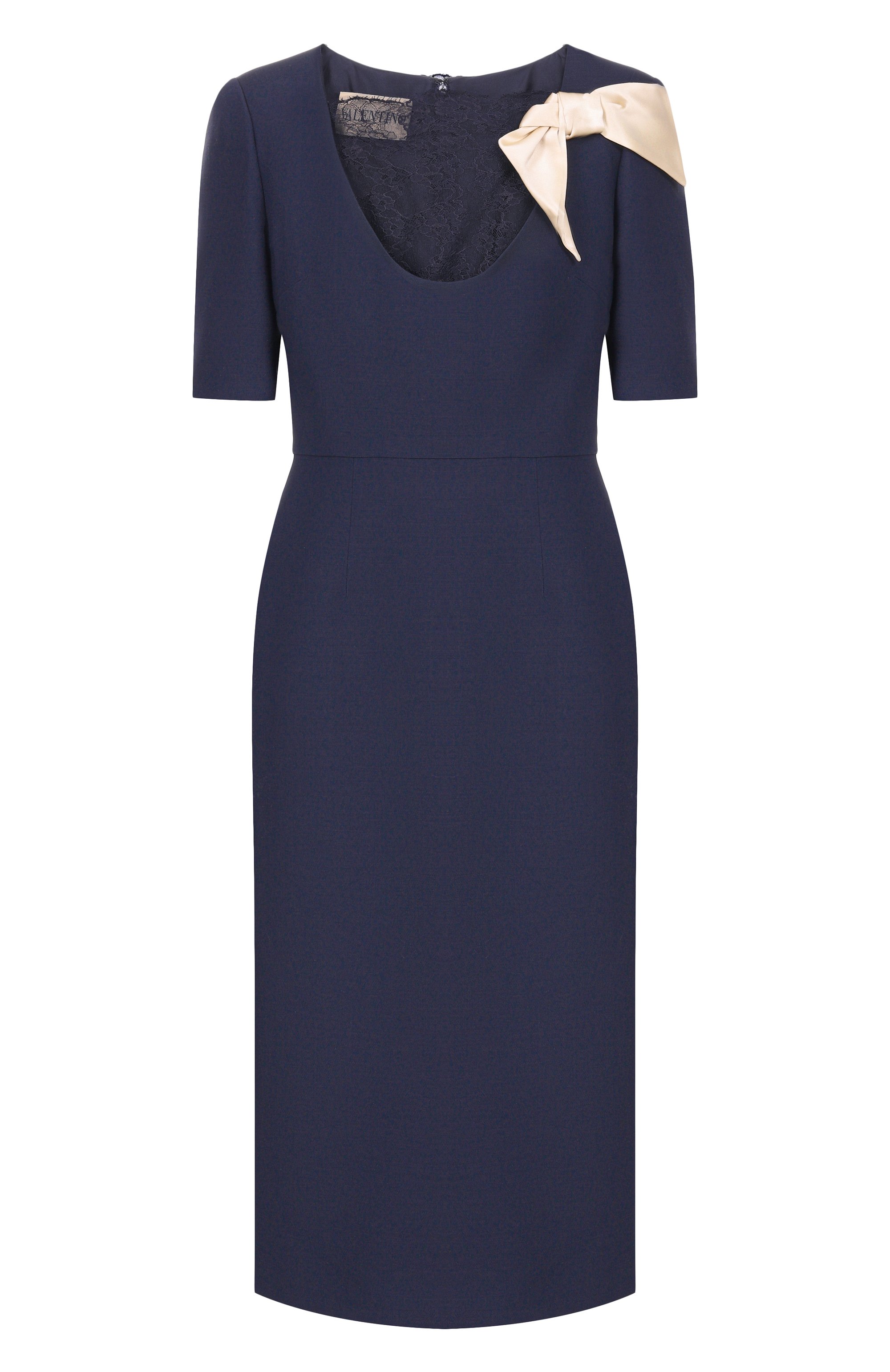 Платье из шерсти и ш елка VALENTINO, арт. 8B3VAHX0/1CF, фото 1