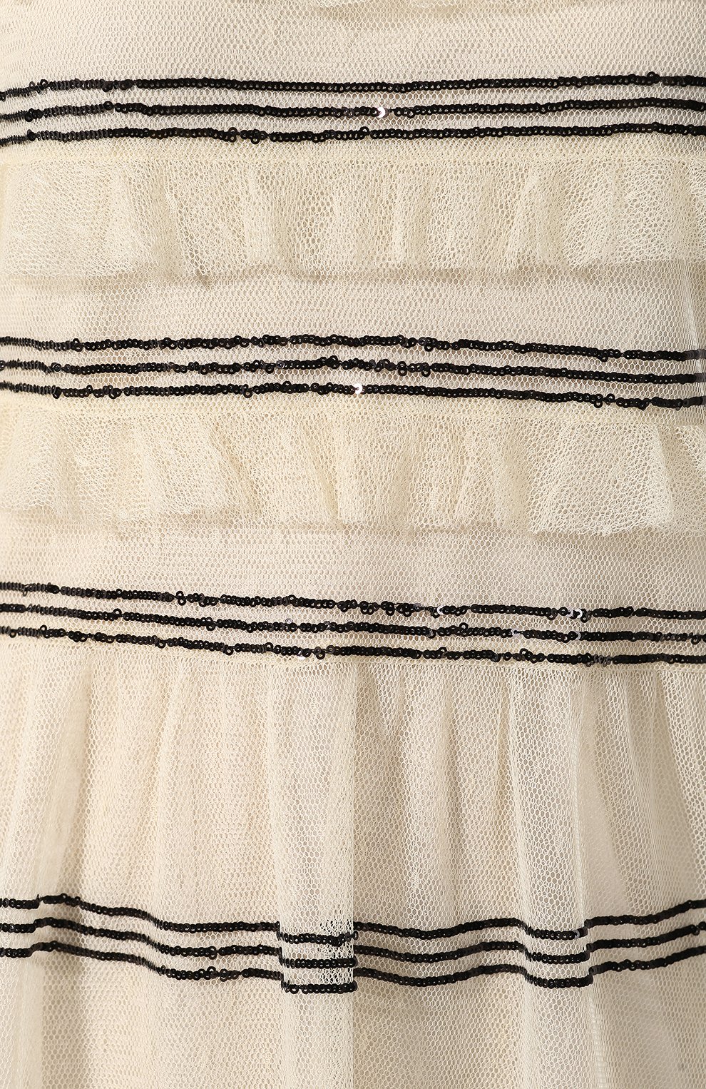 Мини-платье REDVALENTINO кремового цвета по цене 59950 руб., арт. RR3VA01B/CYB, фото 5 Мини-платье REDVALENTINO, арт. RR3VA01B/CYB, фото 5
