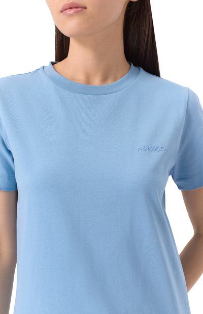 Хлопковая футболка PINKO, арт. 101752/A2HN, фото 5
