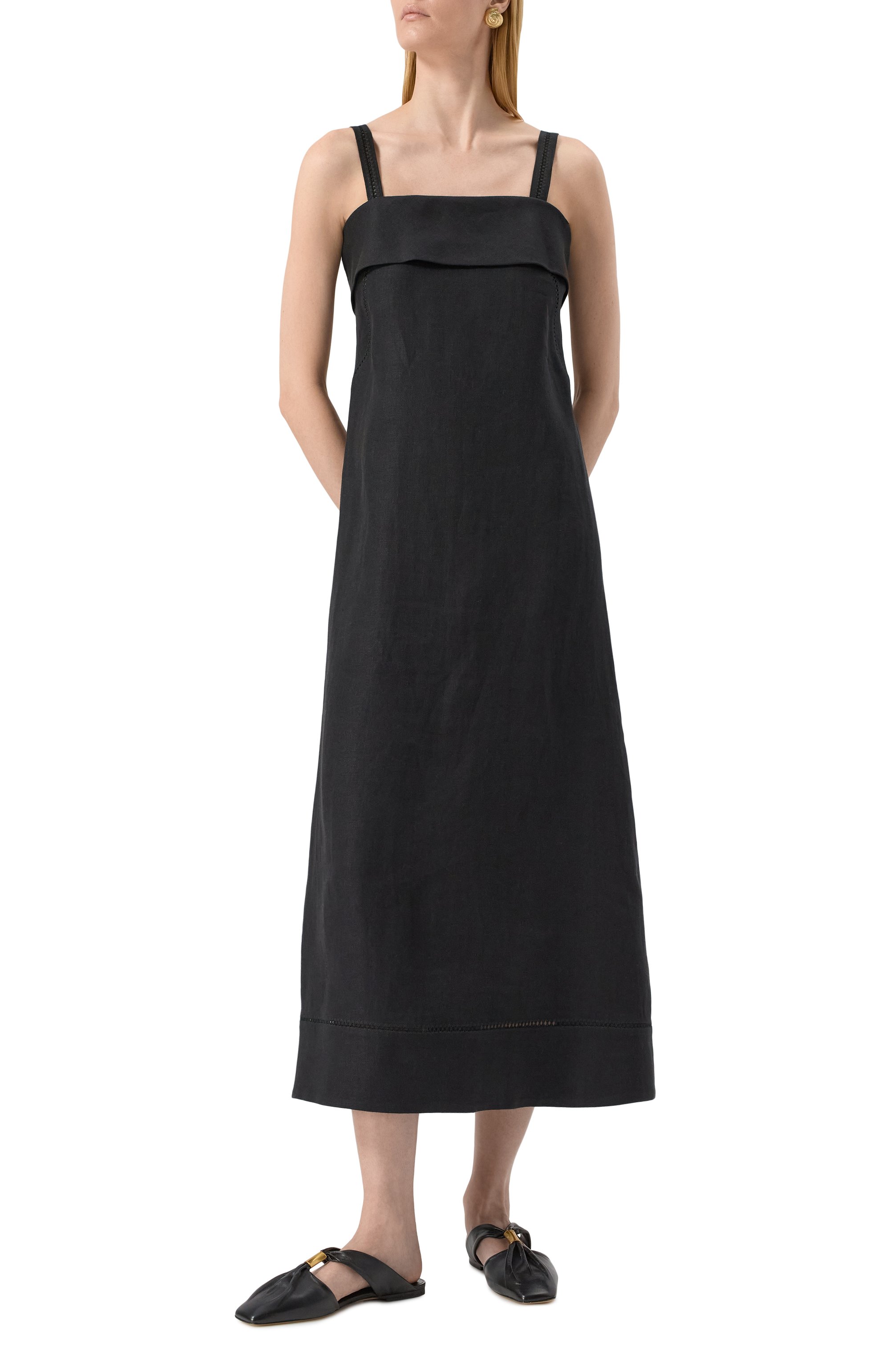 Льняное платье AGNONA, арт. TR0903/U3014, фото 2