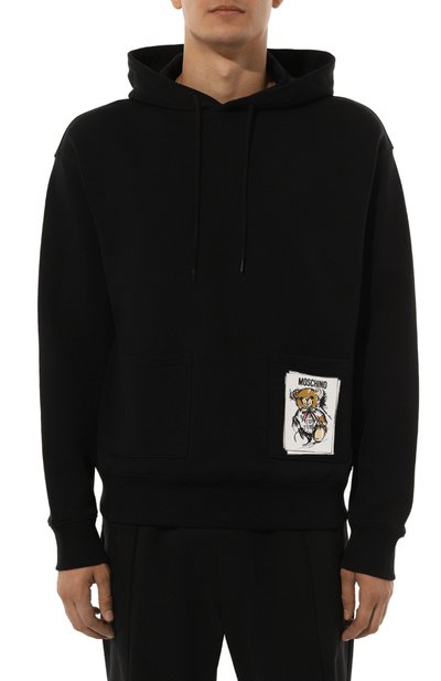 Хлопковое худи MOSCHINO, арт. V1712/5228, фото 3