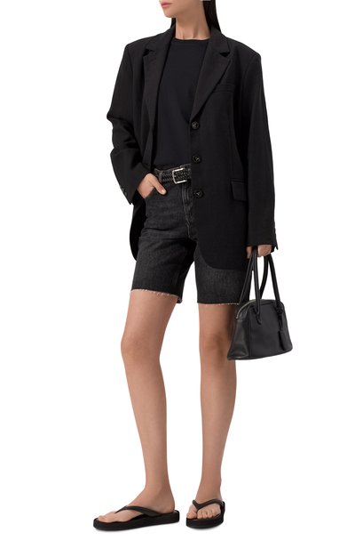 Кожаные шлепанцы 12 STOREEZ, арт. 131125, фото 2