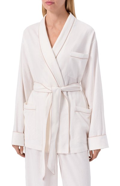 Блузка изо льна и вискозы EDOMO, арт. B003107SS25, фото 3