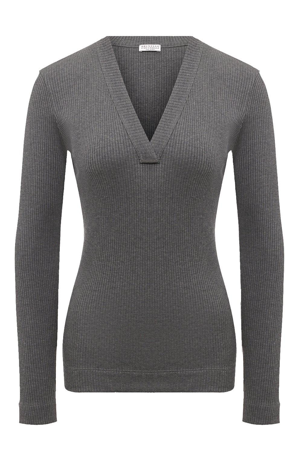 Хлопковый пуловер BRUNELLO CUCINELLI, арт. MH990BF202, фото 1