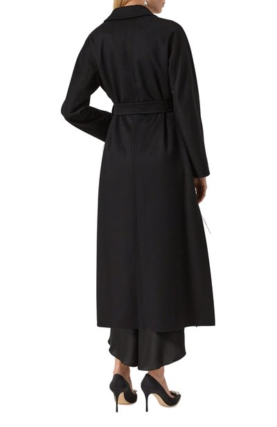 Кашемировое пальто с отделкой перьями MVST, арт. SAN2031L130/222, фото 4